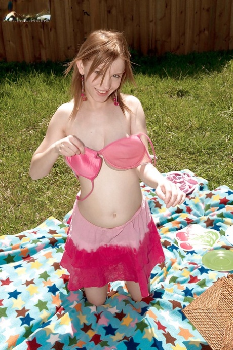 Truly amazing outdoor teen breast fuck with busty Missy Mae 81208180